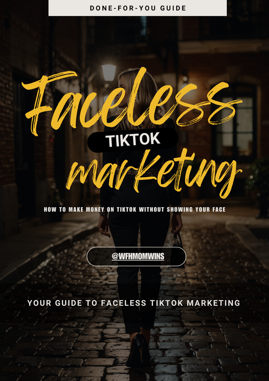 Faceless TikTok Marketing Ebook